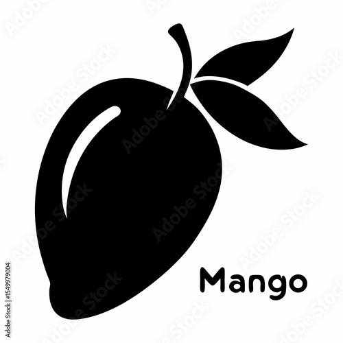 Black and white Mango