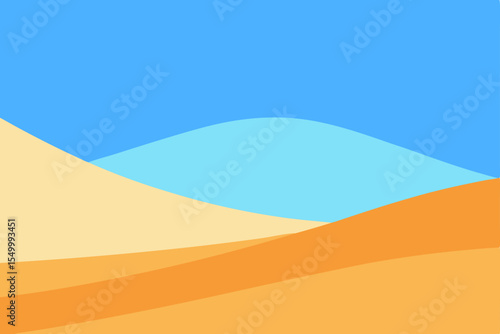 sand dunes in the desert