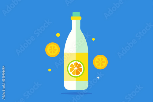 bottle of champagne