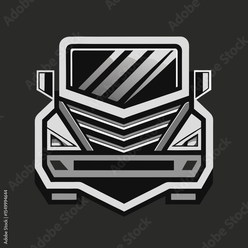 Premium trucking company ready made logo. 18 wheeler semi truck logo vector. Best for trucking and freight related industry
