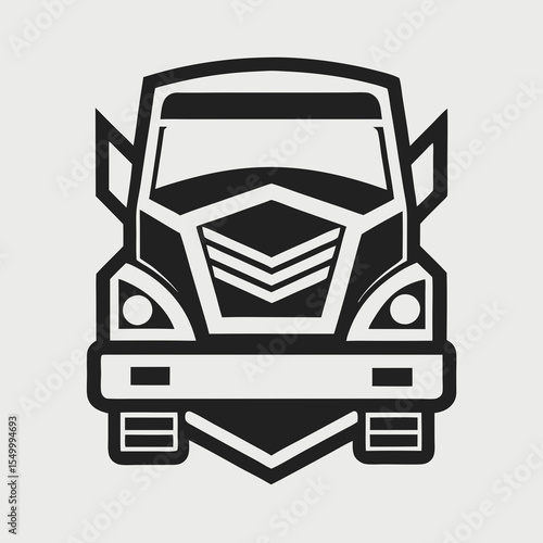 Premium trucking company ready made logo. 18 wheeler semi truck logo vector. Best for trucking and freight related industry