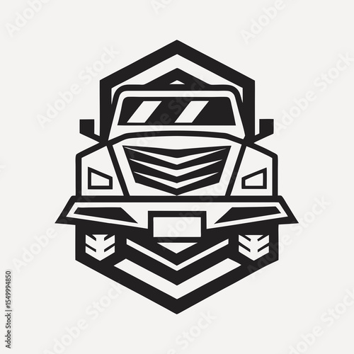 Premium trucking company ready made logo. 18 wheeler semi truck logo vector. Best for trucking and freight related industry
