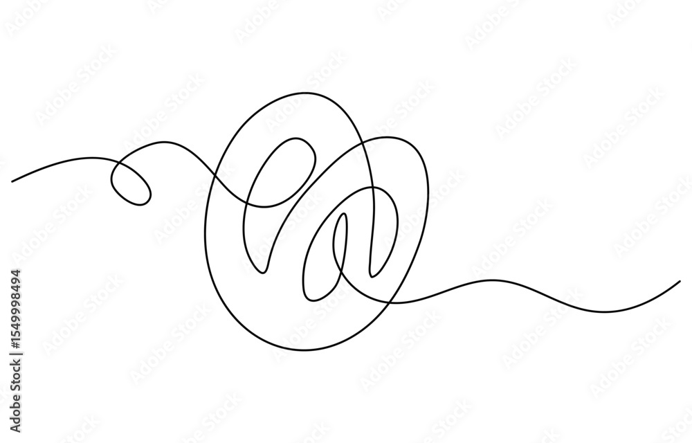 Obraz premium One line continuous pretzel bakery symbol concept. Silhouette bread salty German snack icon. Digital Pastries, sweet buns one line set art. Continuous line drawing of pretzel, croissant.