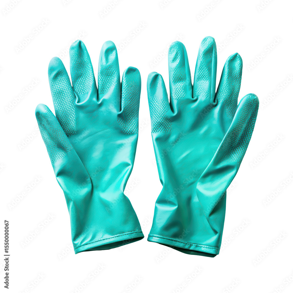 Obraz premium chemical resistant glove png lab safety glove png nitrile protective glove png chemical proof glove png transparent background image