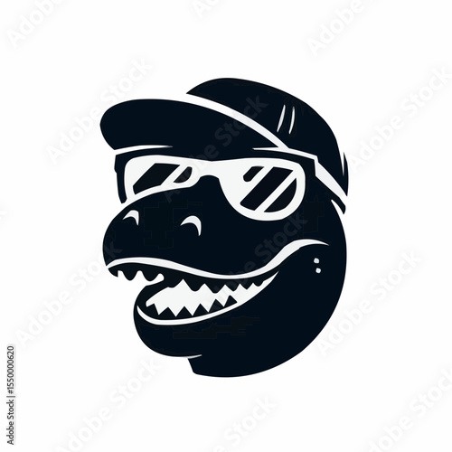 alternative digital art of a fun dinosaur 11