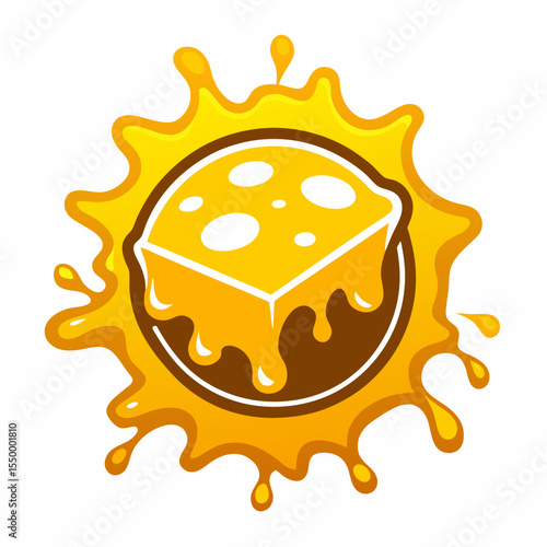 Dairy products and milk icons of bottle and butter, sour cream and curd, cheese, yogurt or kefir in pitcher, cottage cheese and fresh cream in bowl for milk shop, store or market