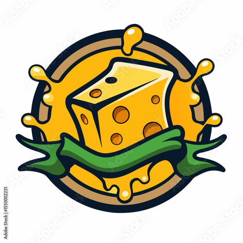 Dairy products and milk icons of bottle and butter, sour cream and curd, cheese, yogurt or kefir in pitcher, cottage cheese and fresh cream in bowl for milk shop, store or market