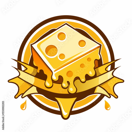 Dairy products and milk icons of bottle and butter, sour cream and curd, cheese, yogurt or kefir in pitcher, cottage cheese and fresh cream in bowl for milk shop, store or market