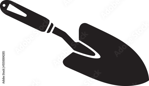 Garden Trowel Vector Illustration for Gardening and Planting Projects