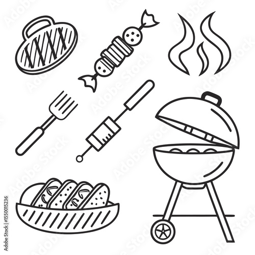 some necessary icon design set vector art 