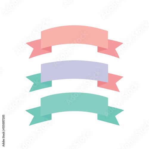 Free Download Pastel Promotional Banners in Smooth Rounded Shapes - GFXLoad