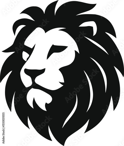 Wallpaper Mural Lion Logo Design Symbol of Strength and Majesty Torontodigital.ca