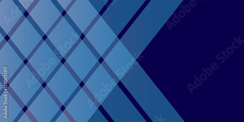 Abstract blue geometric vector background, can be used for cover design, poster and advertising