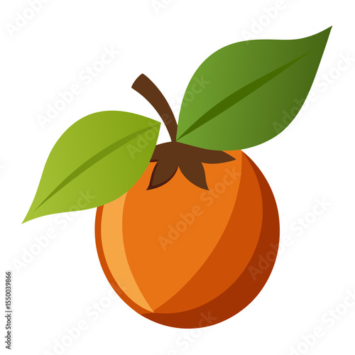 Simple Magnolia Tree Line Art Icon