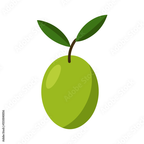 Modern Minnow Fish Design Element