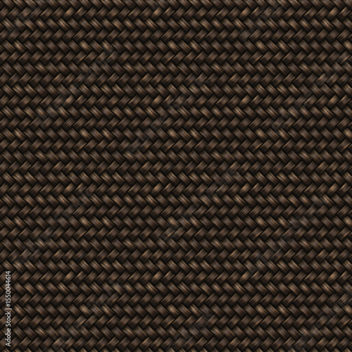 Wallpaper Mural Seamless dark brown woven texture with detailed basket weave pattern and rich textile grain. Ideal for backgrounds, upholstery mockups, packaging, crafts, and digital design projects. Torontodigital.ca