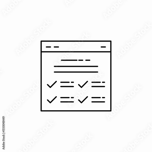 postal card icon sign vector
