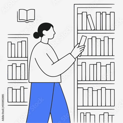 Flat Lifestyle Character Illustration Set