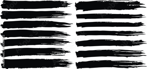 Adobe Illustrator Artwork  Vector artistic paint ink broush stoake,line,texture,background for text.
