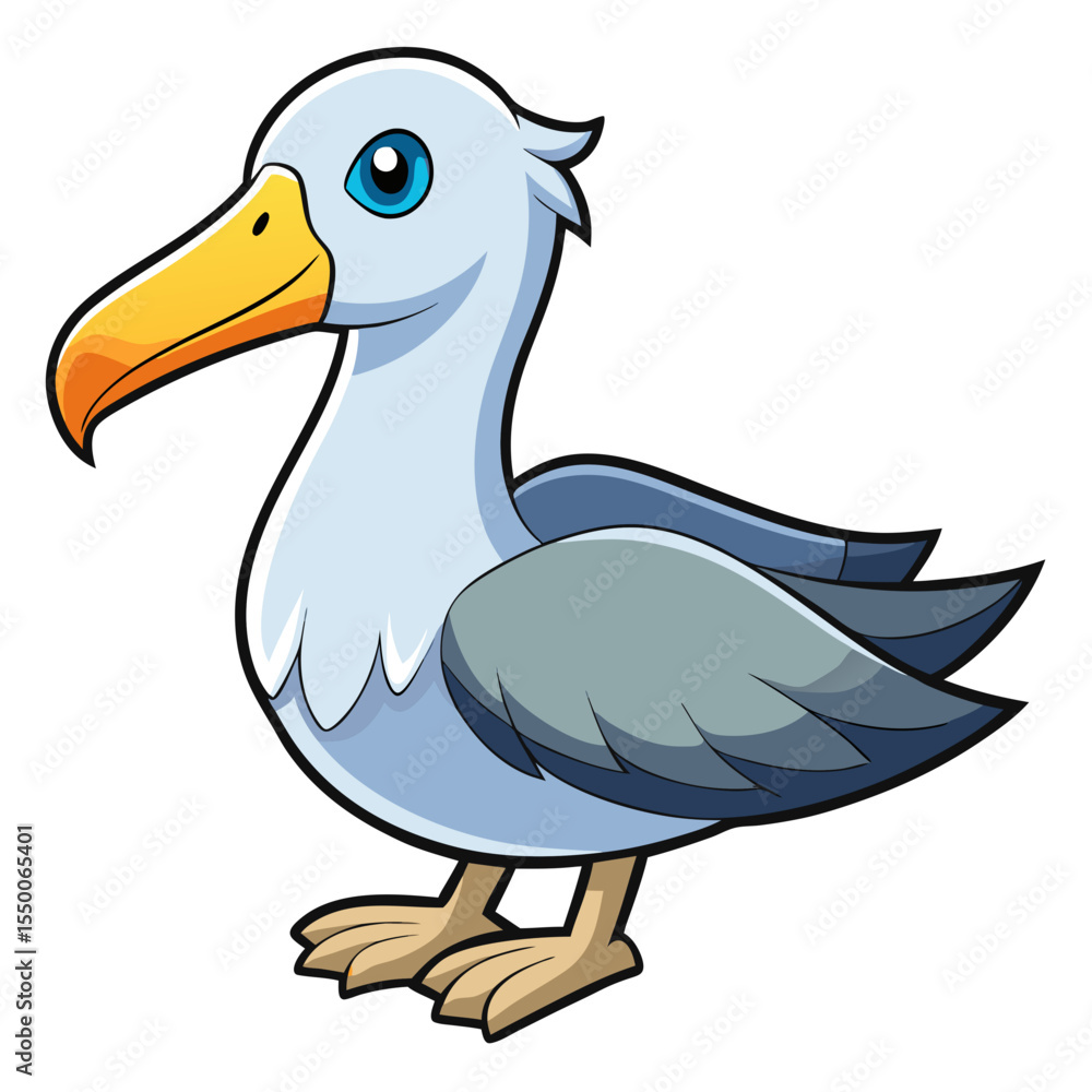 Fototapeta premium illustration of a duck