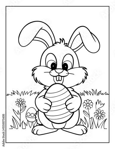 cute easter day coloring pages