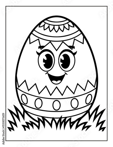 cute easter day coloring pages