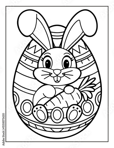 cute easter day coloring pages