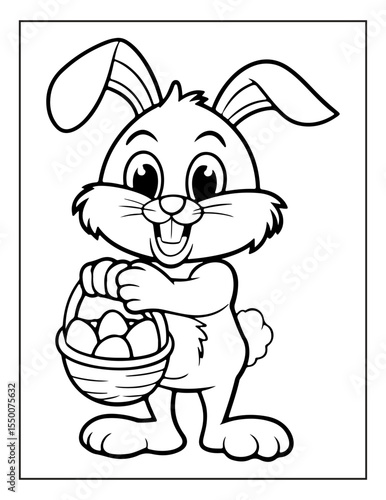 cute easter day coloring pages