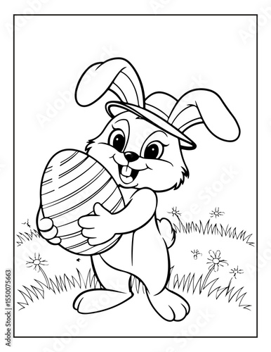 cute easter day coloring pages