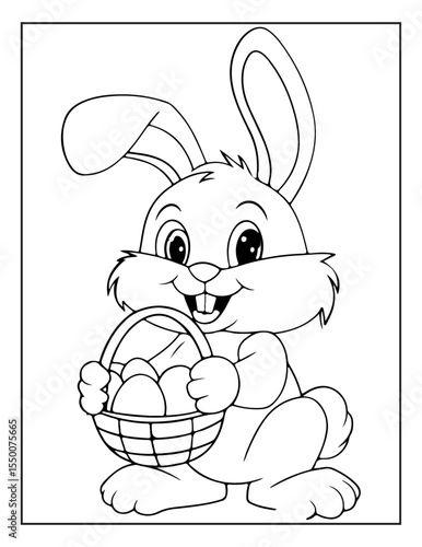 cute easter day coloring pages