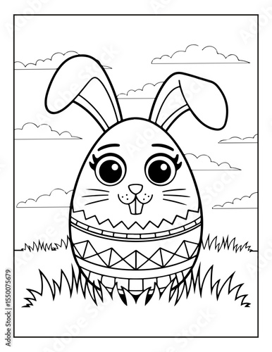 cute easter day coloring pages