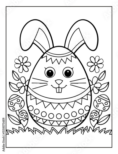 cute easter day coloring pages