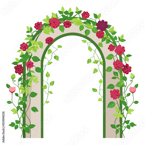 Floral Vine Arch