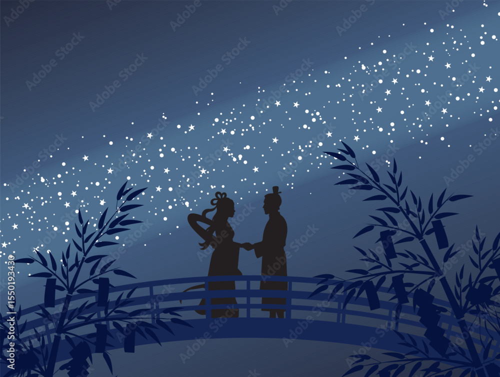 Obraz premium 七夕