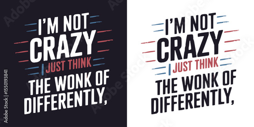 Funny and Bold Typography Design Featuring Humorous Quote with Intentional Typo for Quirky Personality Expression, Modern Posters, T Shirt Graphics, and Social Media Content with Playful Style