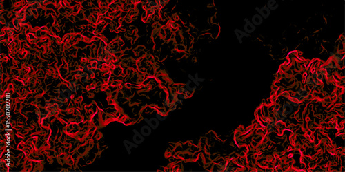 Elegant fancy luxury red background design. Dirty rustic fire red texture Grungy red canvas background. Realistic dark red fire particle burn effect sparkles pattern. Red granite background.