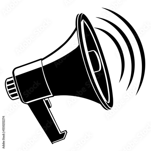 megaphone icon vector illustration