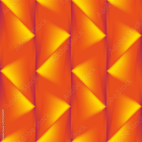 Endless vector seamless pattern consisting of various colorful graphic elements.