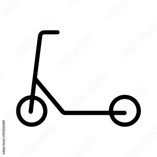 scooter icon vector on white background
Vector icon on white background travel