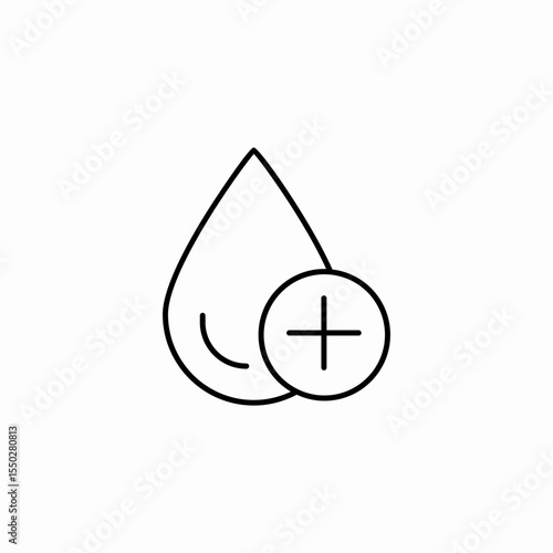 add liquid drop icon sign vector