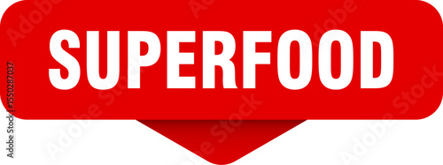 superfood sticker. superfood sign on transparent background