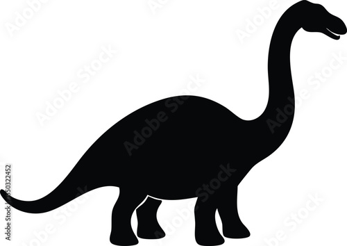 brontosaurus silhouette