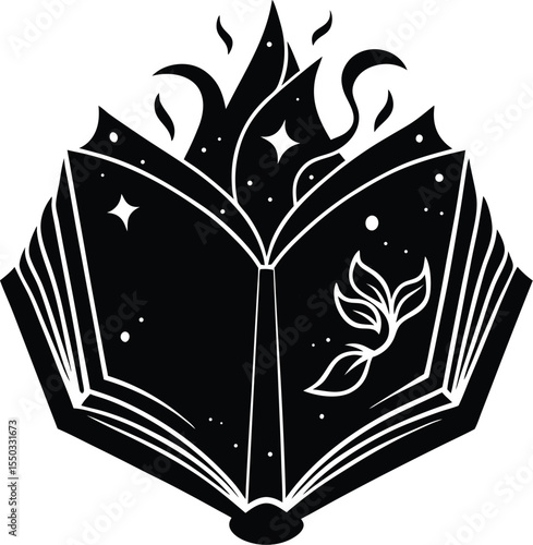 Spellbook Silhouette