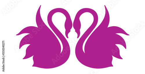 Purple swan