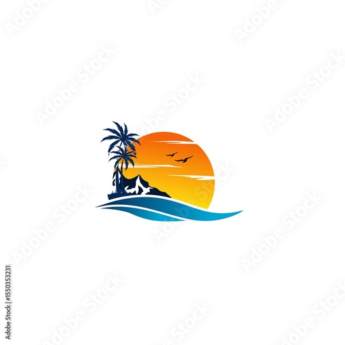 landscapes,sunset logo