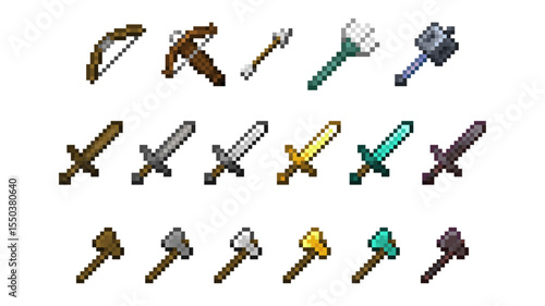 Minecraft Combat Items