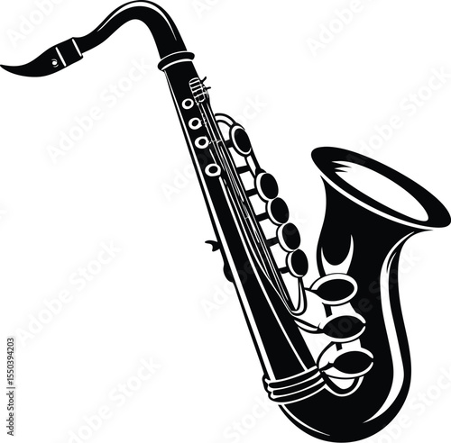 Saxophone Silhouette