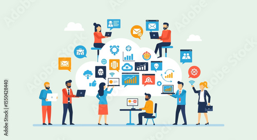 Collaborative Teamwork Cloud Computing & Data Sharing Solutions