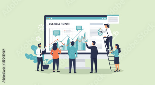 Teamwork, Collaboration, and Business Growth Achieving Success Together