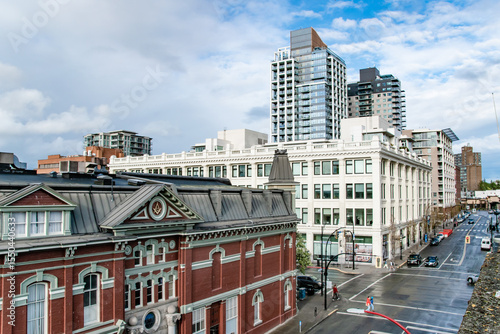 Downtown Skyline of Victoria, Vancouver Island Building Architecture